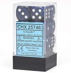 Chessex Speckled Stealth Dice Set