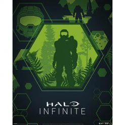 Gaming Halo Infinite: Master Chief Hex Mini Poster