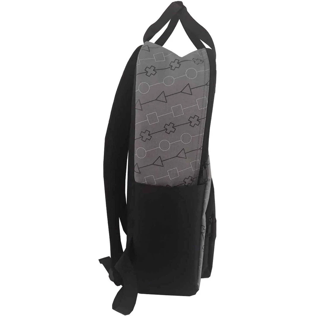 PlayStation Symbols All Over Backpack W/ Handle Gaming 5 PlayStation Symbols All Over Backpack W/ Handle Gaming