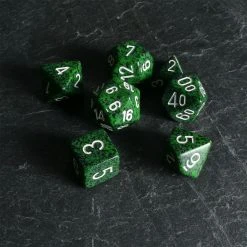 Chessex Tabletop Speckled Poly 7 Set Recon