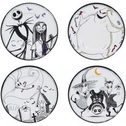Disney Film & TV The Nightmare Before Christmas Set Of 4 Plates