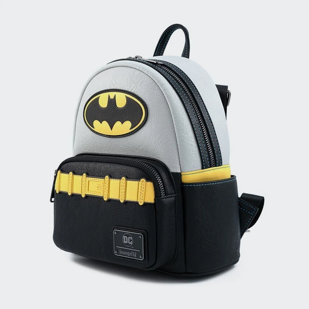 Loungefly Vintage Batman Cosplay Mini Backpack Film & TV 6 Loungefly Vintage Batman Cosplay Mini Backpack Film & TV