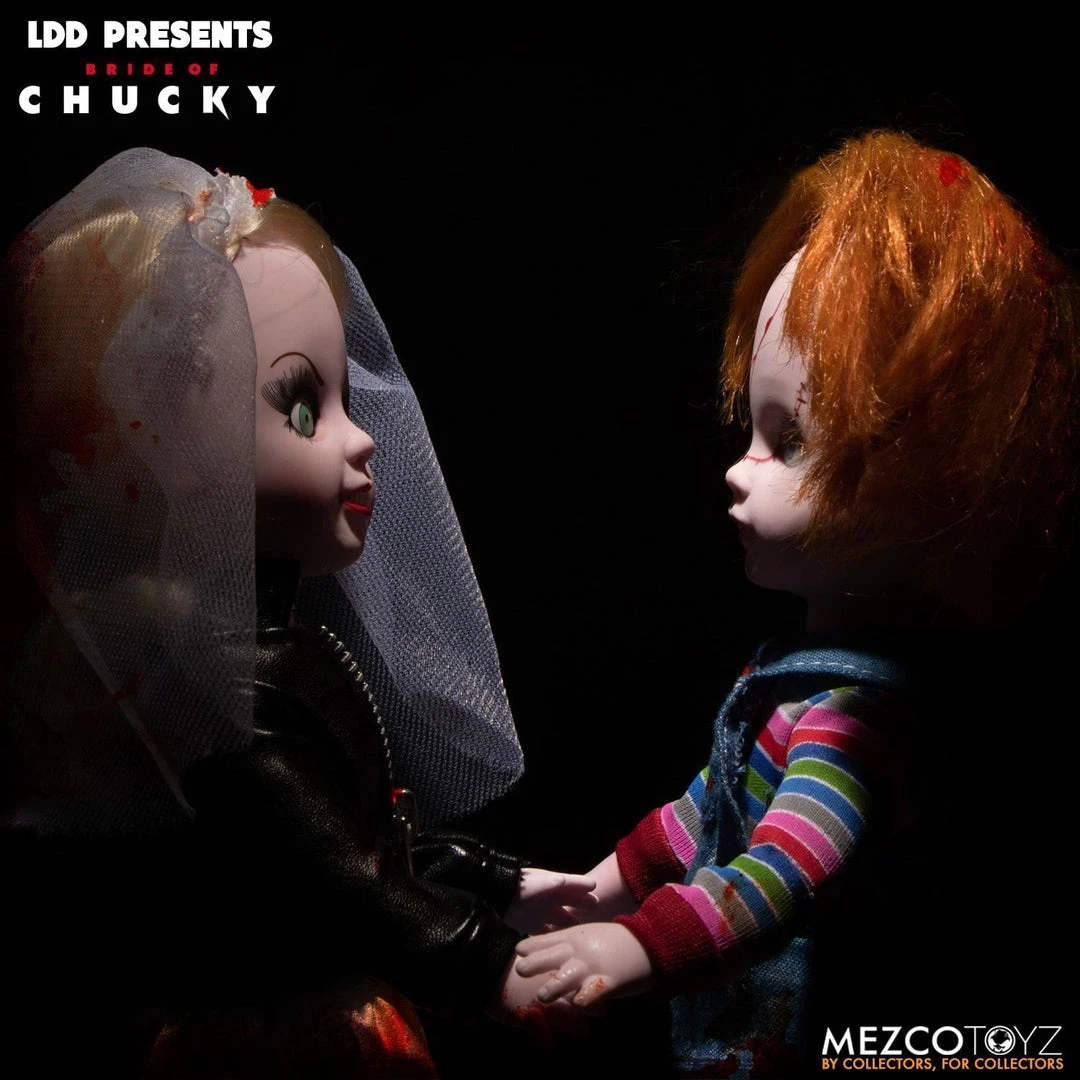 Child's Play Living Dead Dolls - Chucky & Tiffany 7 Child's Play Living Dead Dolls - Chucky & Tiffany