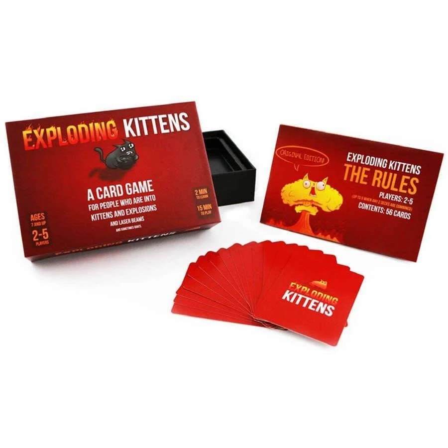 Geek-Aboo Exploding Kittens Party Pack 6 Geek-Aboo Exploding Kittens Party Pack