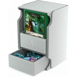 Gamegenic Watchtower 100-Card Convertible Deck Box White Tabletop