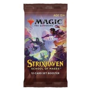Tabletop Magic: The Gathering - Strixhaven School Of Mages Set Booster (x1) 3 Tabletop Magic: The Gathering - Strixhaven School Of Mages Set Booster (x1)