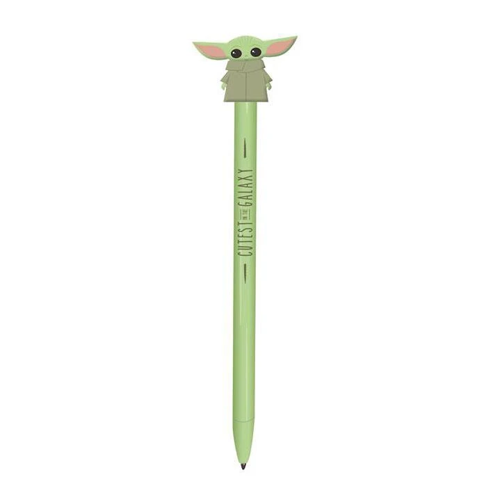 The Mandalorian Star Wars 'The Cutest In The Galaxy' Pen And Topper Film & TV 3 The Mandalorian Star Wars 'The Cutest In The Galaxy' Pen And Topper Film & TV