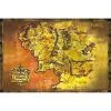 Lord Of The Rings LOTR Classic Map Film & TV 2 Lord Of The Rings LOTR Classic Map Film & TV