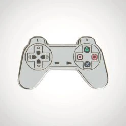 Gaming Playstation 1 Dualshock Pin Badge
