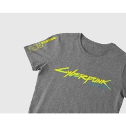 Geek-Aboo Cyberpunk 2077 Logo T-Shirt