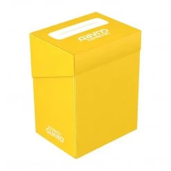 Ultimate Guard Standard Deck Case - Yellow 80+ Tabletop