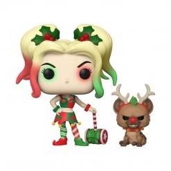 Batman DC Comics POP! Heroes: DC Holiday - Harley Quinn With Helper
