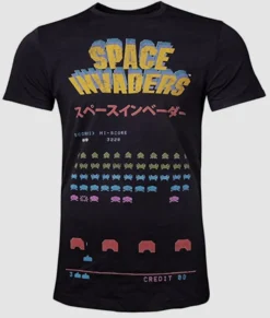 Space Invaders Level Mens T Geek Gear