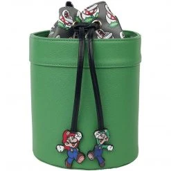 Gaming Super Mario - Pipe Shaped Drawstring Bag 11 Gaming Super Mario - Pipe Shaped Drawstring Bag