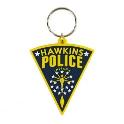 Stranger Things Film & TV HAWKINS POLICE KEYRING