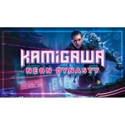 Magic: The Gathering MTG: Kamigawa Neon Dynasty Theme Booster - Blue Tabletop
