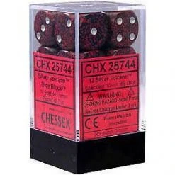Chessex Speckled D6 Silver Volcano Set