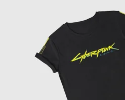 Geek Gear Cyberpunk 2077 Logo T-Shirt Black