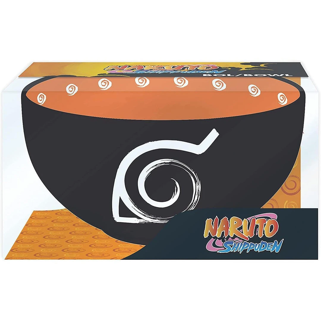 Anime & Manga Gifts Naruto Shippuden Konoha 600ml Bowl 3 Anime & Manga Gifts Naruto Shippuden Konoha 600ml Bowl