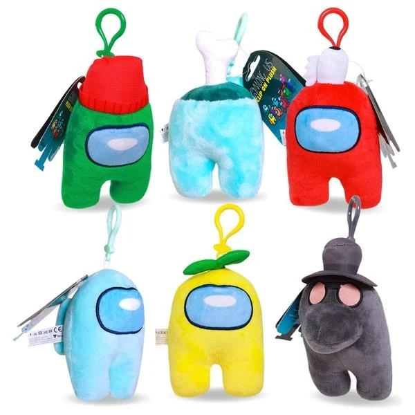 Among Us Gaming White/Dead Bag Clip 5 Among Us Gaming White/Dead Bag Clip