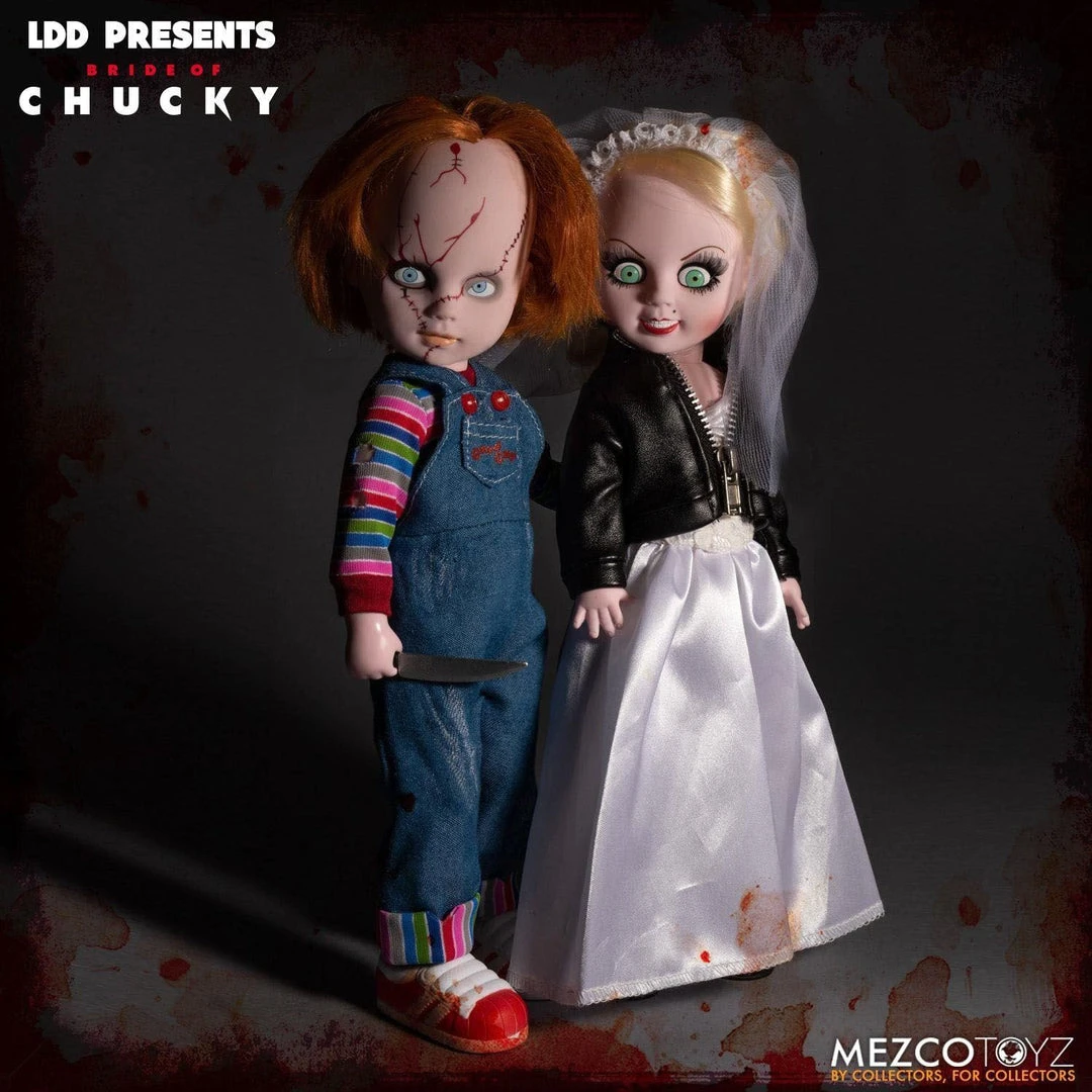 Child's Play Living Dead Dolls - Chucky & Tiffany 6 Child's Play Living Dead Dolls - Chucky & Tiffany