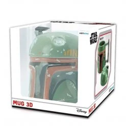 Star Wars: Boba Fett 3D Head Mug (with Lid)