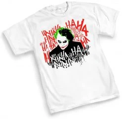 Batman Joker 'Ha-Ha-Ha' LG T-Shirt Film & TV