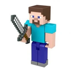 Minecraft Gaming Steve With Build-A-Portal Figurine