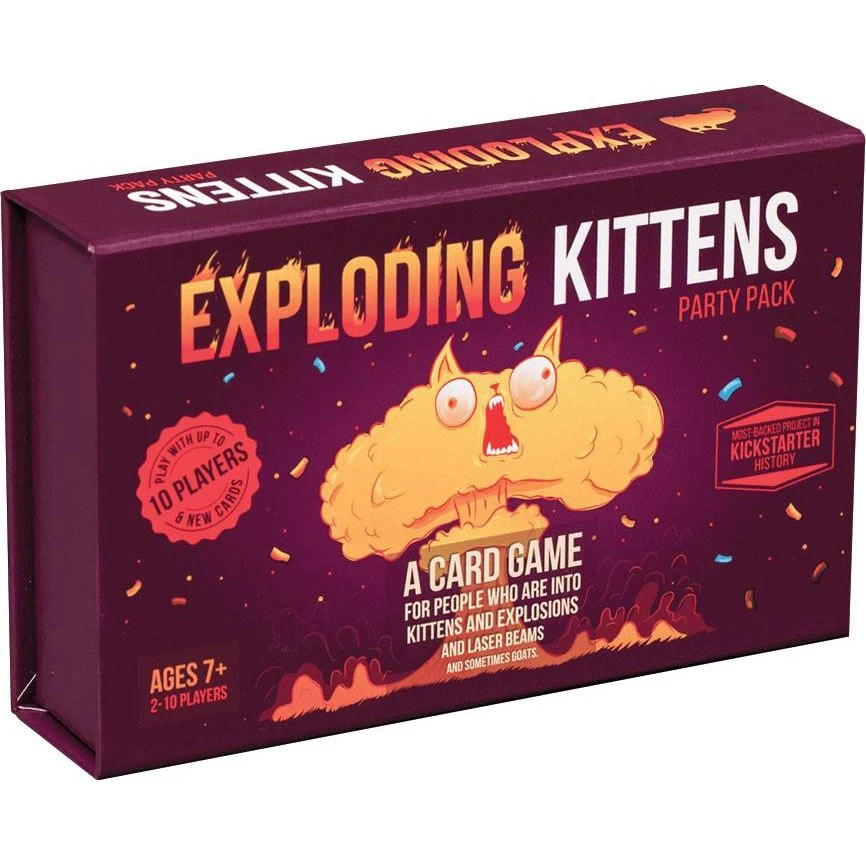 Geek-Aboo Exploding Kittens Party Pack 3 Geek-Aboo Exploding Kittens Party Pack