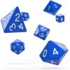 Oakie Doakie Dice Oakie Doakie - Solid Blue RPG Dice Set Tabletop 1 Oakie Doakie Dice Oakie Doakie - Solid Blue RPG Dice Set Tabletop