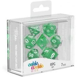Oakie Doakie Dice Oakie Doakie - Speckled Green RPG Dice Set Tabletop