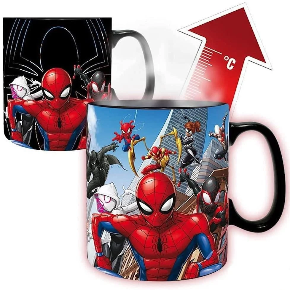 Film & TV Spider-Man Multiverse Heat Changing Mug 4 Film & TV Spider-Man Multiverse Heat Changing Mug