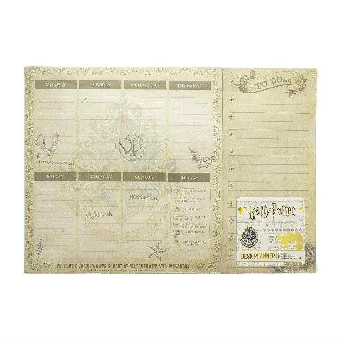 Harry Potter Hogwarts A4 Desk Planner 4 Harry Potter Hogwarts A4 Desk Planner